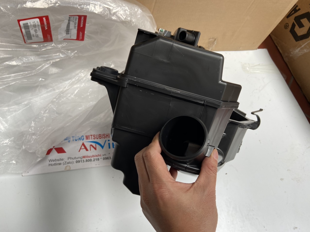 Nắp bầu tiêu âm xe Honda JAZZ